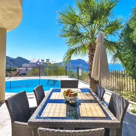 3 Bedroom Seaview With Private Pool Villa Kalkan