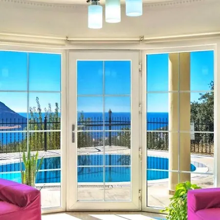 3 Bedroom Seaview With Private Pool Villa Kalkan