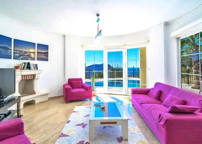 Villa 3 Bedroom Seaview With Private Pool Kalkan