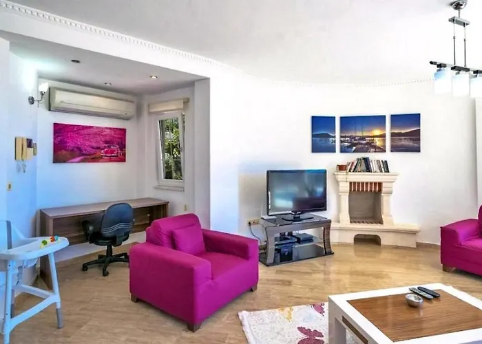 3 Bedroom Seaview With Private Pool * Kalkan