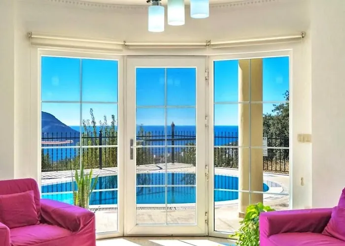 3 Bedroom Seaview With Private Pool Villa Kalkan