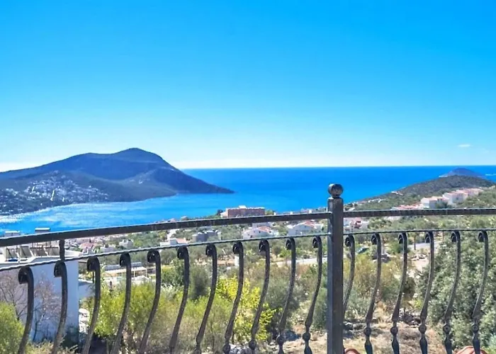 3 Bedroom Seaview With Private Pool Villa Kalkan
