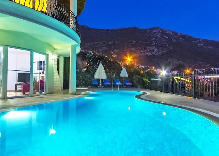 3 Bedroom Seaview With Private Pool Villa Kalkan