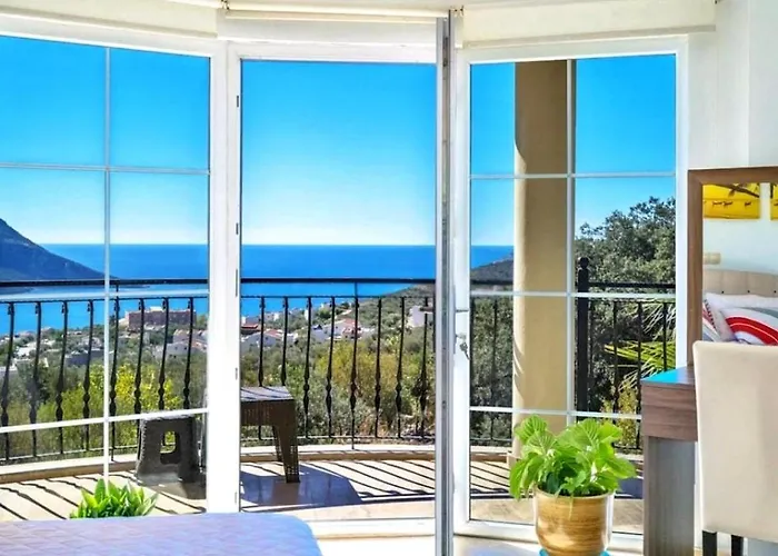 3 Bedroom Seaview With Private Pool Villa Kalkan